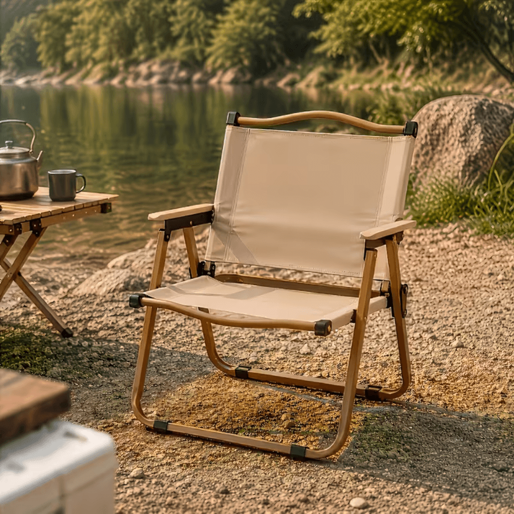 Chaise de camping pliante super confortable